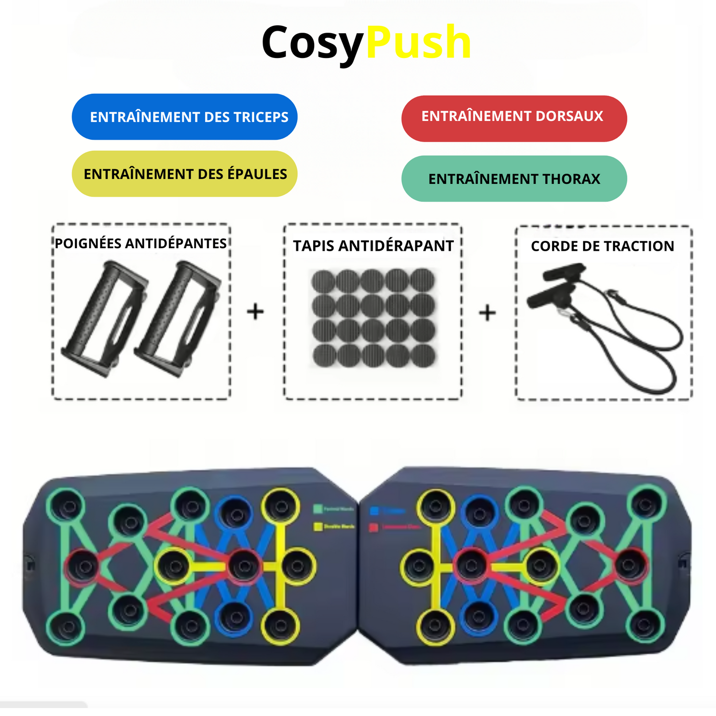 Cosy Push Up - Entraînement ciblé